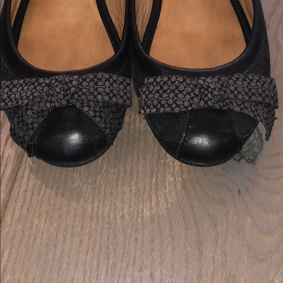 Black Coach flats - Picture 6 of 6
